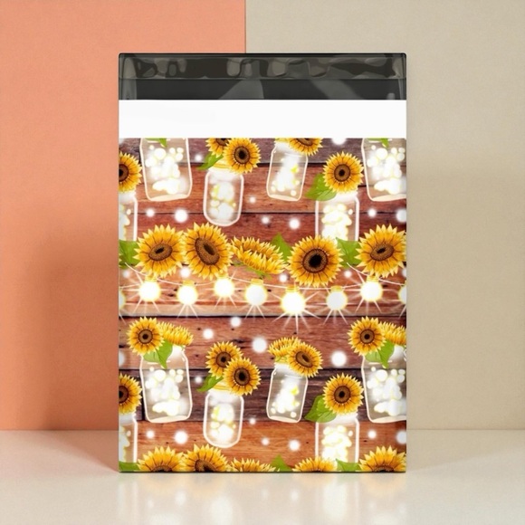 Other - Sunflower 🌻 Mason Jars Poly Mailer 10x13 Pack of 25